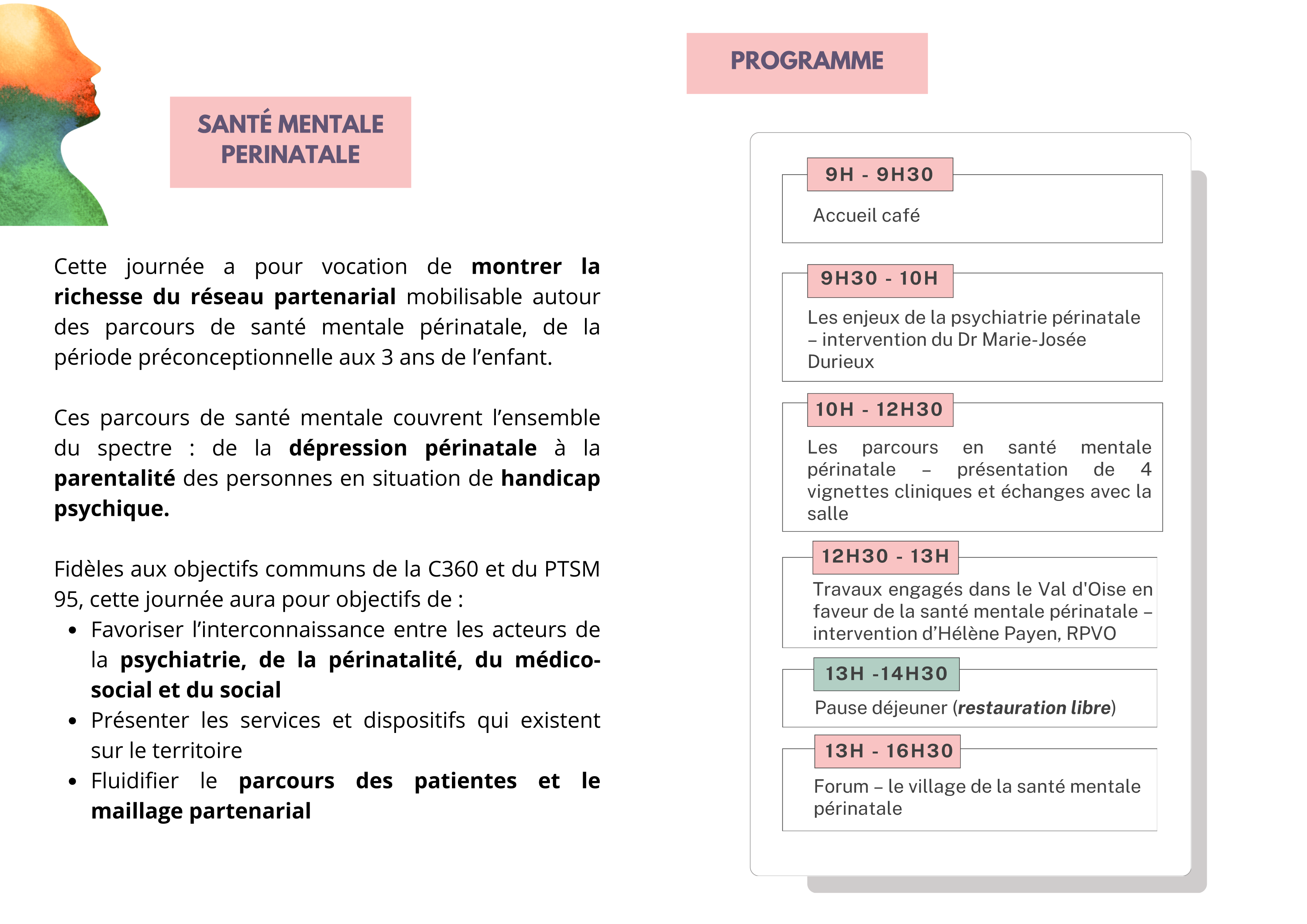 Flyer Journée départementale programme